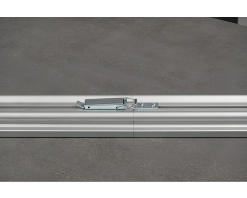 Aluminium profiel met sluiting