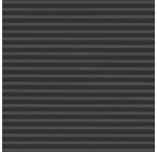 Close-up van een antraciet plisségordijn