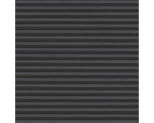 Close-up van een antraciet plisségordijn