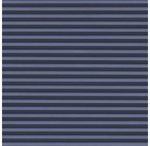 Close-up van een horizontale jaloezie met plooien