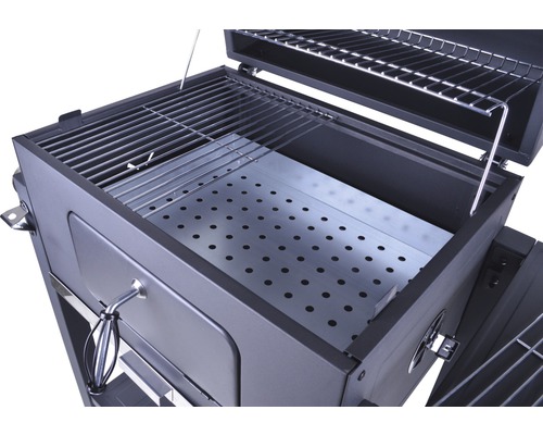 Houtskoolbarbecue met grillrooster en houtskoolbak