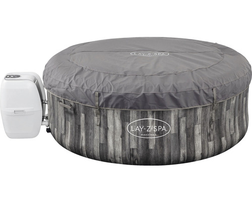 Lay-Z-Spa Bahamas bubbelbad met afdekking en besturingseenheid