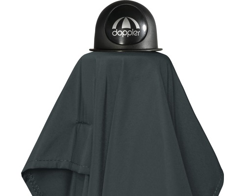 Gesloten zakparaplu met Doppler logo