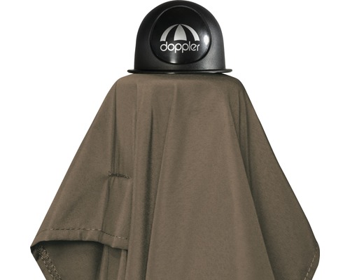 Gesloten paraplu met Doppler logo