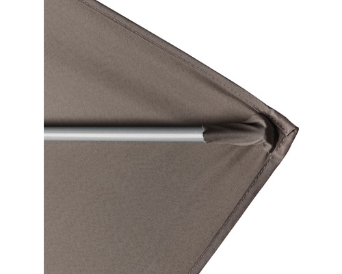 Detailopname van een parasol met frame