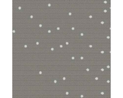 Grijze stof met stippenpatroon