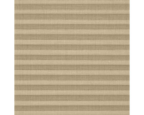 Close-up van een beige plisségordijn voor raamdecoratie