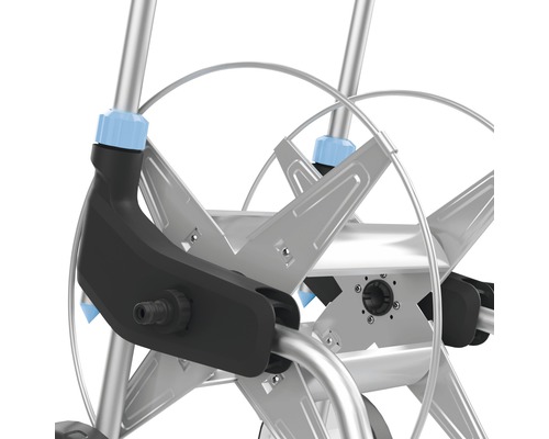 Detailopname tuinslangwagen