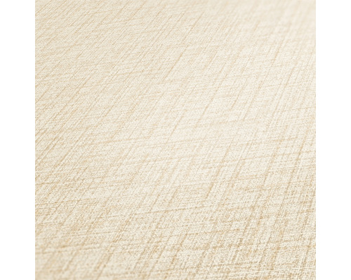 Close-up van licht vliesbehang met textielpatroon