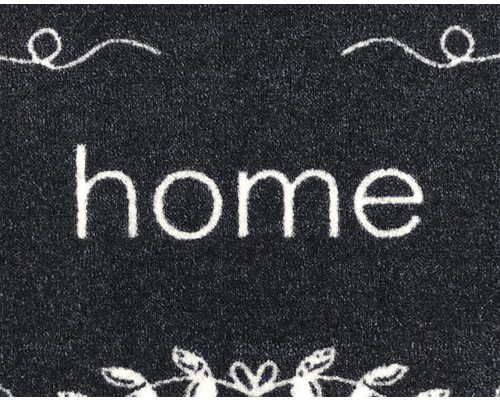 Deurmat met het woord home