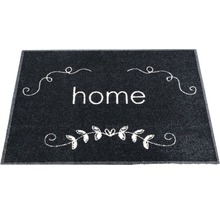 Deurmat met het woord ''Home'' en decoratieve elementen