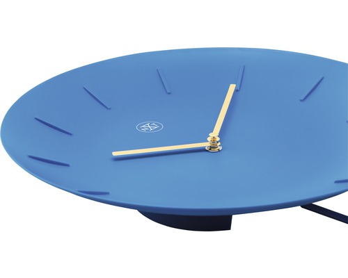 Wandklok met streepindex en wijzers