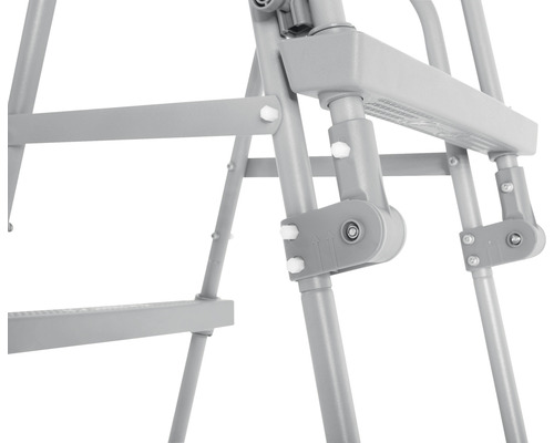 Detail van een opvouwbare trap