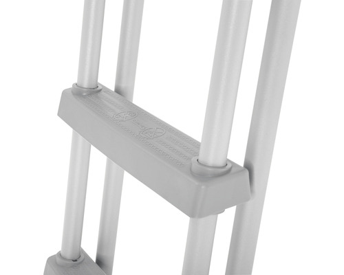 Detail van een ladder met sport