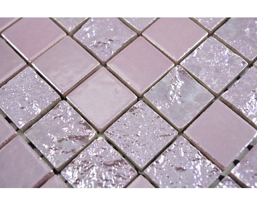 Vierkante mozaïektegels van glas