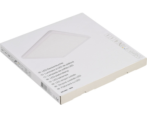 Verpakking van een LED-plafondlamp