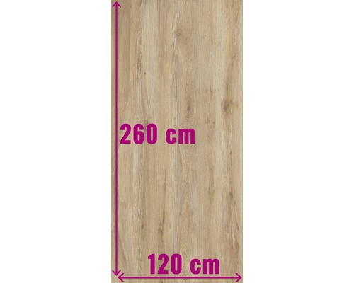 XXL Wand- en vloertegel Count Cedar mat 120x260 cm 6 mm gerectificeerd