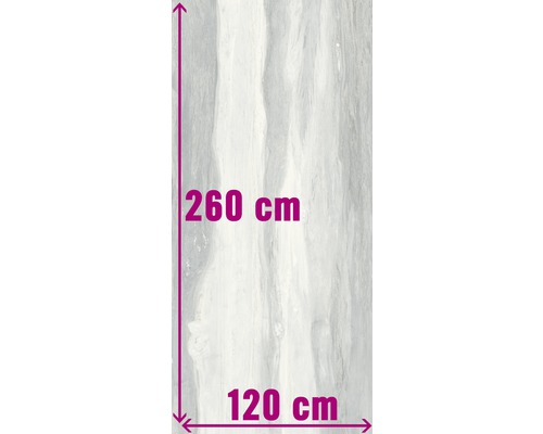 XXL Wand- en vloertegel Marblewood Perla gepolijst 120x260 cm 7 mm gerectificeerd