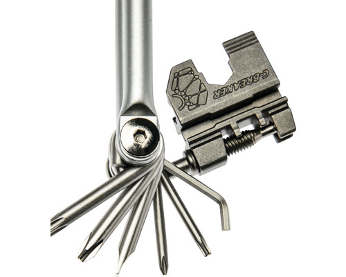 Multitool met kettingpons voor fietsen