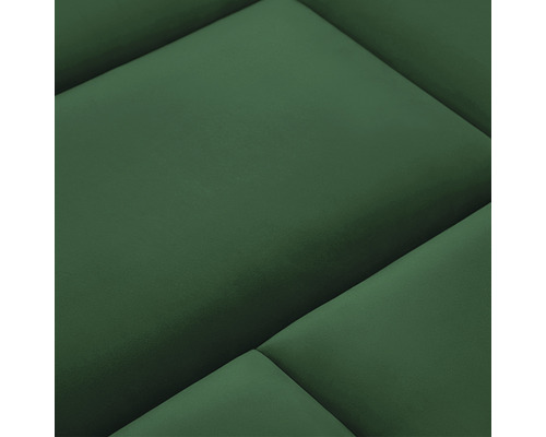 Close-up van groene akoestische panelen voor wand en plafond