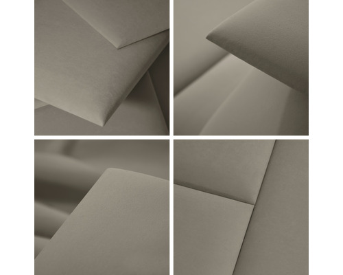 Detailopname van een gestoffeerd meubel met stoffen bekleding