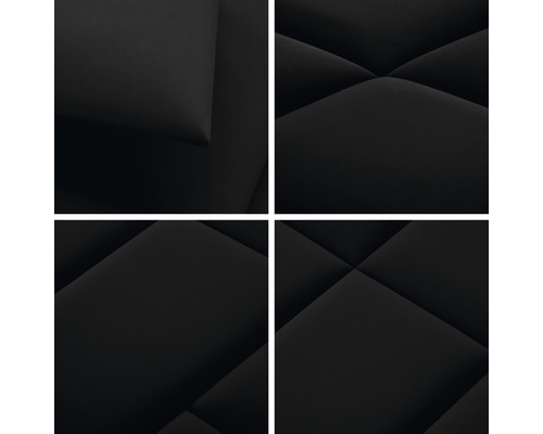 Close-up van gewatteerde stof