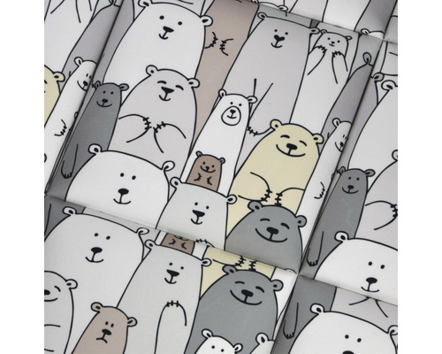 Tegels met berenpatroon