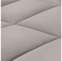 MOLLIS Wandkussen Fancy creme/taupe 30x30 cm