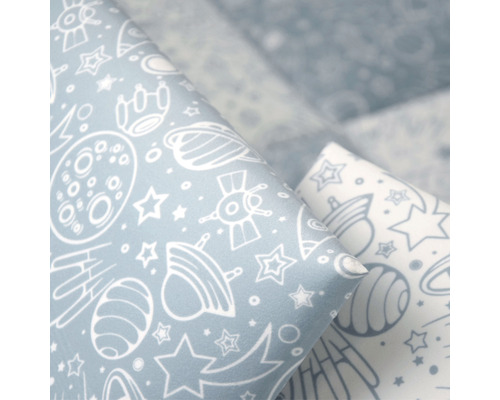 Behang met ruimtemotieven