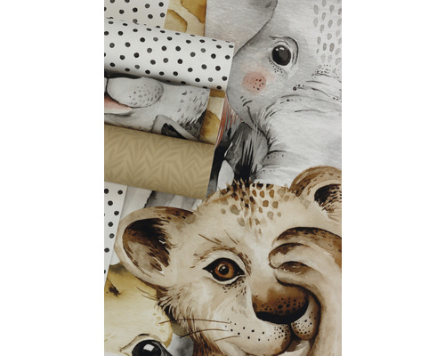 Diverse behangrollen met dierenmotieven