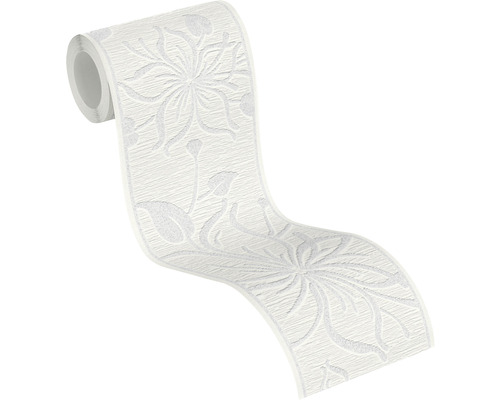 Rol behang met bloemmotief