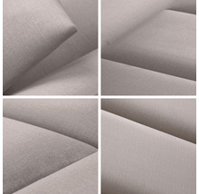 MOLLIS Wandkussen Fancy creme/taupe 30x30 cm