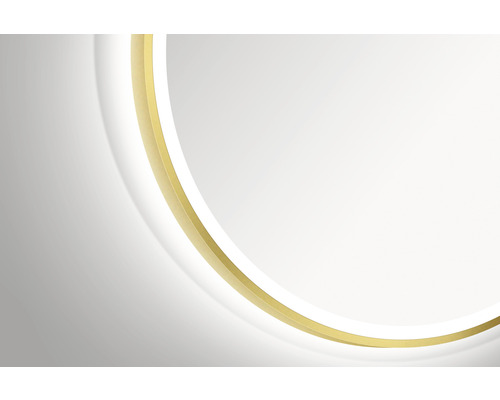 Abstract ontwerp met gouden rand en wit oppervlak