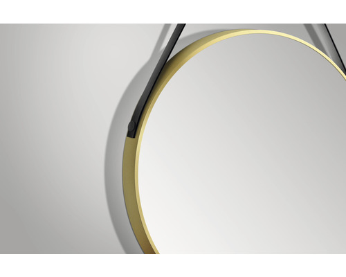 Ronde spiegel met ophangsysteem