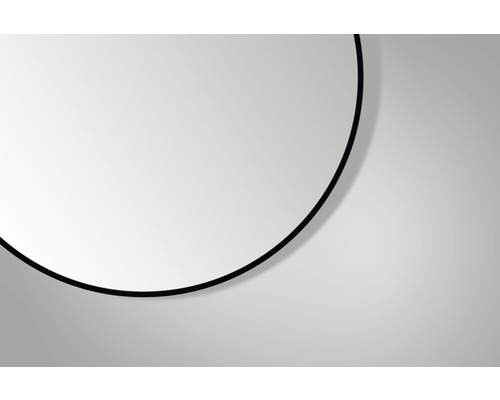 Ronde spiegel met smalle rand