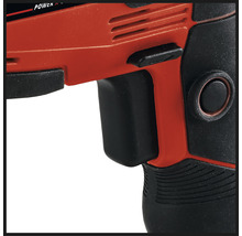 Detailweergave van een accuschroevendraaier met schakelaar en handgreep.