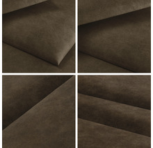 MOLLIS Wandkussen Preston bruin 30x90 cm