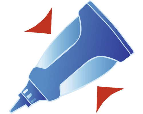 Lijmfles met applicator