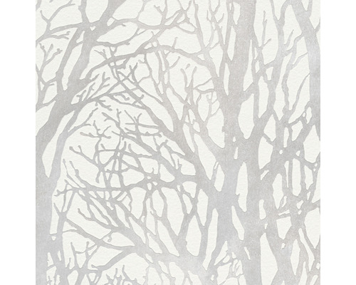 A.S. CRÉATION Vliesbehang 30094-1 Atracttive 2 natuur wit Behang met boommotief
