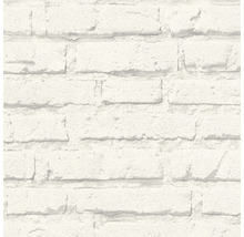 Behang met baksteenmotief