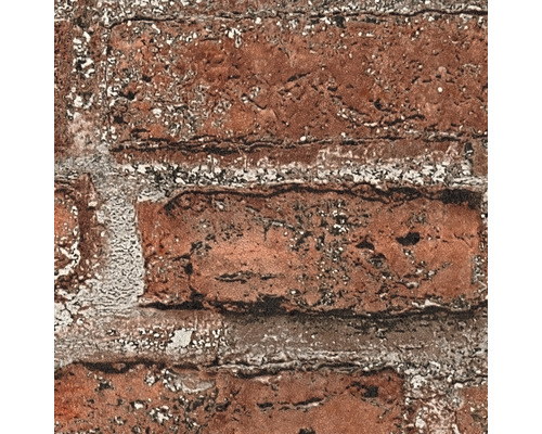 Close-up van een bakstenen behang