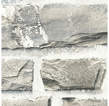 Behang met steenmotief