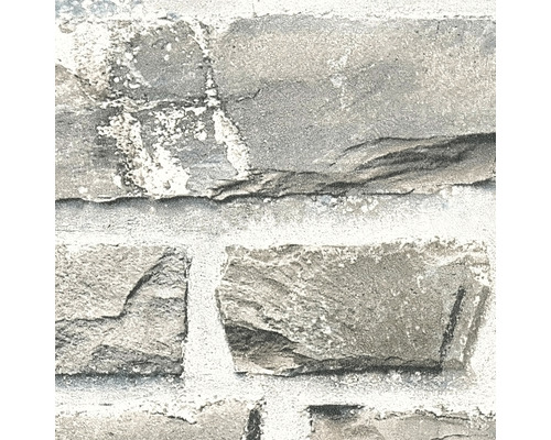 Behang met steenmotief