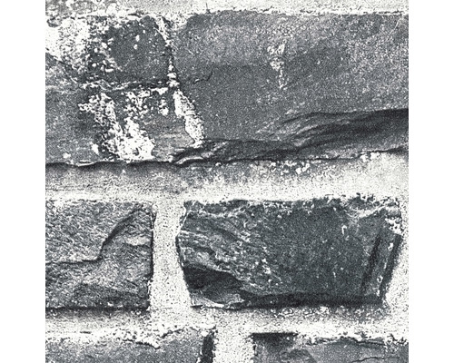 Close-up van een behang met steeneffect.