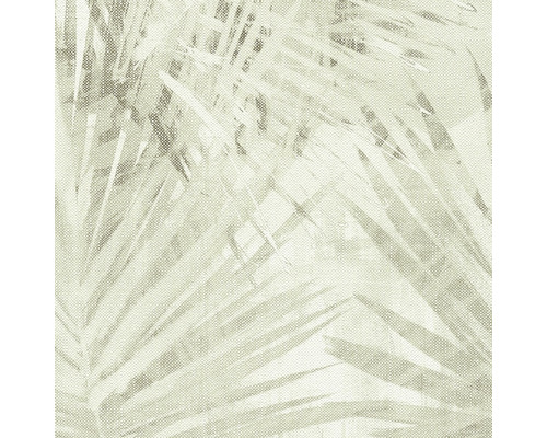 Close-up van een behang met palmenbladmotief