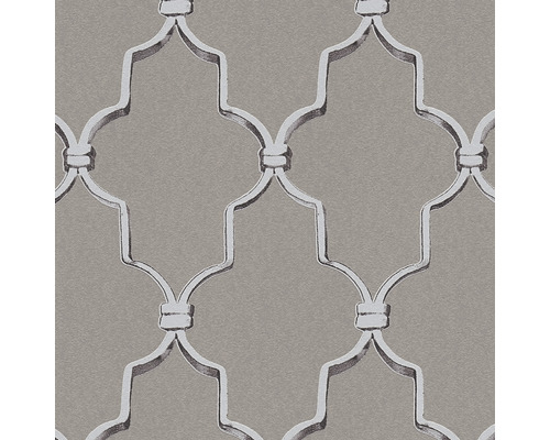 Behang met geometrisch rasterpatroon