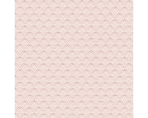 A.S. CRÉATION Vliesbehang 36897-1 Metropolitan Stories effen ruiten rosé Behang met geometrisch patroon