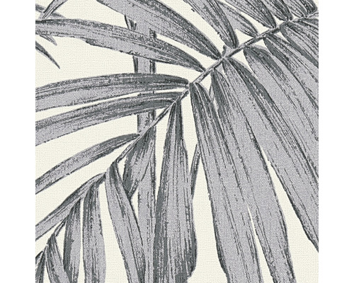 Close-up van een behang met palmbladmotief