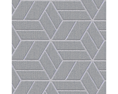 Behang met geometrisch driehoeks- en trapeziumpatroon