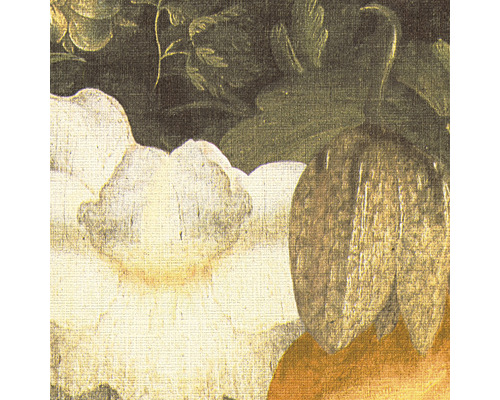 Detail van een bloemenschilderij